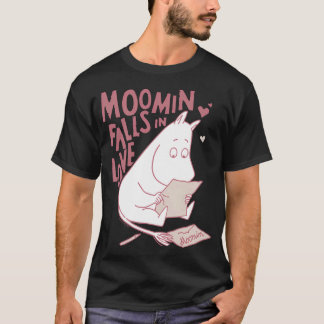 ムーミン 黒文字ロゴ Tシャツ