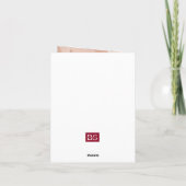 ムームおもしろい誕生日はがきのためのタッチ詩 カード (裏面)