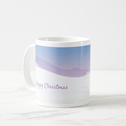 ムームとベビートナカイのクリスマスマグ コーヒーマグカップ (正面左)