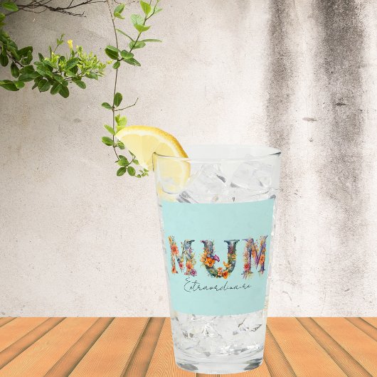 ムームエクストラナディールフローラタイポグラフィ タンブラーグラス