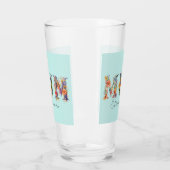 ムームエクストラナディールフローラタイポグラフィ タンブラーグラス (左)