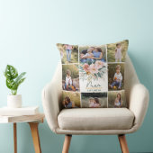 ムームギフト8フォトピンクガーリーの美しいフローラ クッション (椅子)