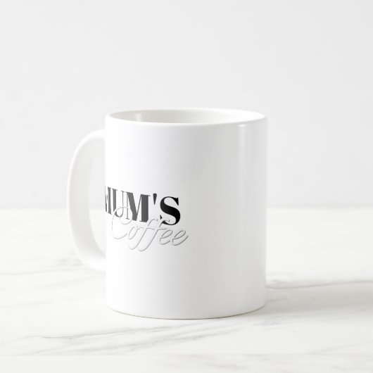 ムームズコーヒー コーヒーマグカップ (正面左)