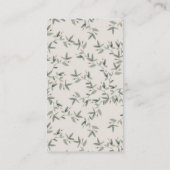 ムームディアファウンフローラおむつラッフルベビーシャワー エンクロージャーカード (裏面)