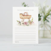 ムームフローラシャワー用ピンクアドバイスバシネット エンクロージャーカード