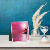 ムームポーブプラーク – バレリーナデザイン フォトプラーク (インサイチュ)