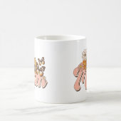 ムームレトロフローラ コーヒーマグカップ (中央)