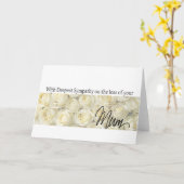 ムームロスバラ悔やみや弔慰カード カード (黄色い花)