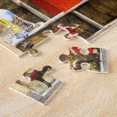 ムームーからのクリスマスグリーティングとパパジグソーパズル ジグソーパズル (側面)