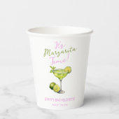 ムームー&マルガリータズの独身最後の夜のウェルカムサイン 紙コップ (裏面)