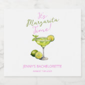 ムームー＆マルガリータズの独身最後の夜 ウェルカムサイン リキュールボトルラベル (シングルラベル)