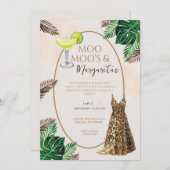 ムームー＆マルガリータパーティー 招待状 (正面/裏面)