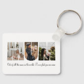 ムーム写真コラージュ キーホルダー (正面)