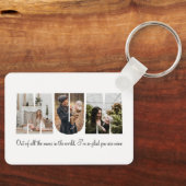 ムーム写真コラージュ キーホルダー (正面)