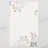 ムーム赤ちゃんシャワー用かわいいファームシックフローラアドバイス (裏面)