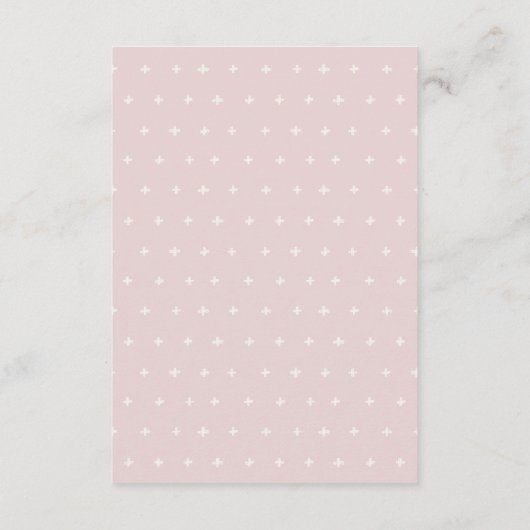 ムーム赤ちゃんシャワー用の葉の多い葉着アドバイス エンクロージャーカード (裏面)