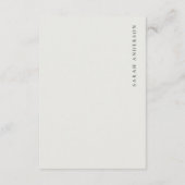 ムーム赤ちゃんシャワー用シックなピンクブルーフローラアドバイス エンクロージャーカード (裏面)