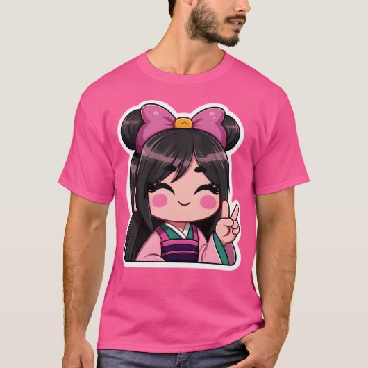 ムーランかわいい Tシャツ (正面)