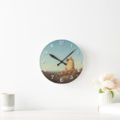 ムーランデサンミタプリュデマルティゲス ラウンド壁時計 (ホーム)