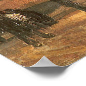 ムーランデラガレットbyヴィンセント・ヴァン・ゴッホ，ウィンドミル ポスター (角)