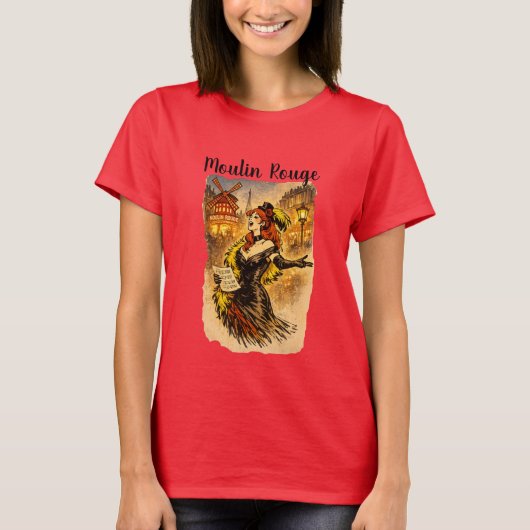 ムーランルージュ Tシャツ (正面)