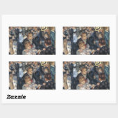 ムーラン・ド・ラ・ギャレット 長方形シール (シート)