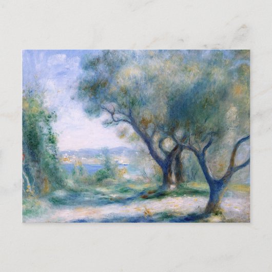 ムーリロンの眺め – ルノアール ポストカード (正面)