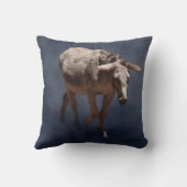 ムールオンスモキーグレー背景 クッション (裏面)