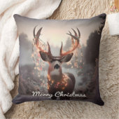 ムールディアーとクリスマスライト クッション (ブランケット)