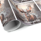 ムールディアーとクリスマスライト ラッピングペーパー (ロールコーナー)