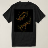 ムール平和瞑想Tシャツ Tシャツ (デザイン裏面)