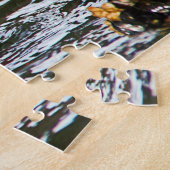 ムール貝とフジツボを食べるサーフスクーター ジグソーパズル (側面)