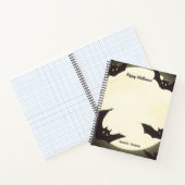 ムーンとこうもりハッピーハローウィン ノートブック (内部)