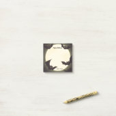 ムーンとこうもりハッピーハローウィン ポストイット (デスク上)