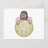 ムーンとのもぐら ポストカード (正面)