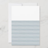 ムーンとスターズ、ブラッドオレンジ、バースデーパーティー 招待状 (裏面)