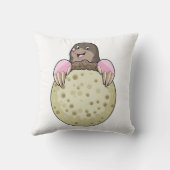 ムーンとモグラ クッション (裏面)