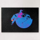 ムーンの回転 – スクーター・ライダー ジグソーパズル (横)