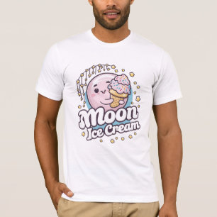 ムーンアイスクリームTシャツ Tシャツ
