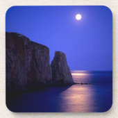 ムーンアットデュスク | Perce Rock Gaspe Coast Quebec コースター (正面)