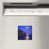 ムーンアットデュスク | Perce Rock Gaspe Coast Quebec マグネット (インサイチュ (食洗機))