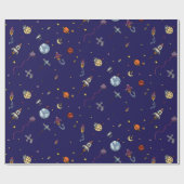 ムーンアドベンチャー ラッピングペーパー (フラット)