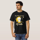 ムーンアニマルシープ公式スリープシャツ Tシャツ (正面フル)