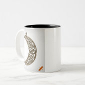 ムーンアラビア語スタイル ツートーンマグカップ (正面左)