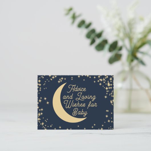 ムーンアンドスターアドバイスカードベビー アドバイスカード (スタンド正面)