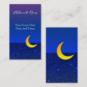 ムーンアンドスターイベントチケット名刺 名刺 (正面/裏面)