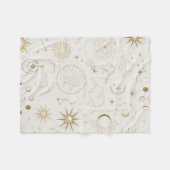 ムーンアンドスターズスカイボヘミアンブランケット フリースブランケット (正面(横))