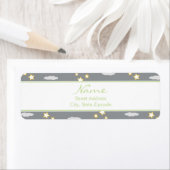 ムーンアンドスターズベビーシャワー住所 シール (インサイチュ)