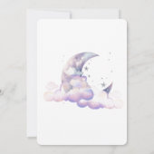 ムーンアンドスターズ宇宙誕生日パーティー 招待状 (裏面)