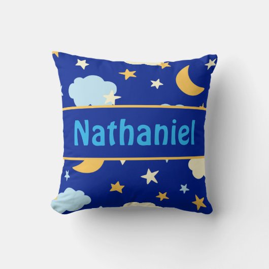 ムーンアンドスターズ装飾用クッション クッション (正面)